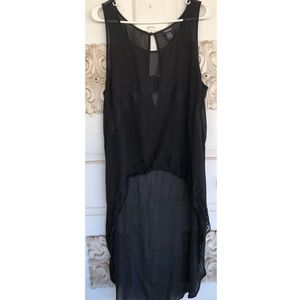 TORRID black tank with lace (BOGO)